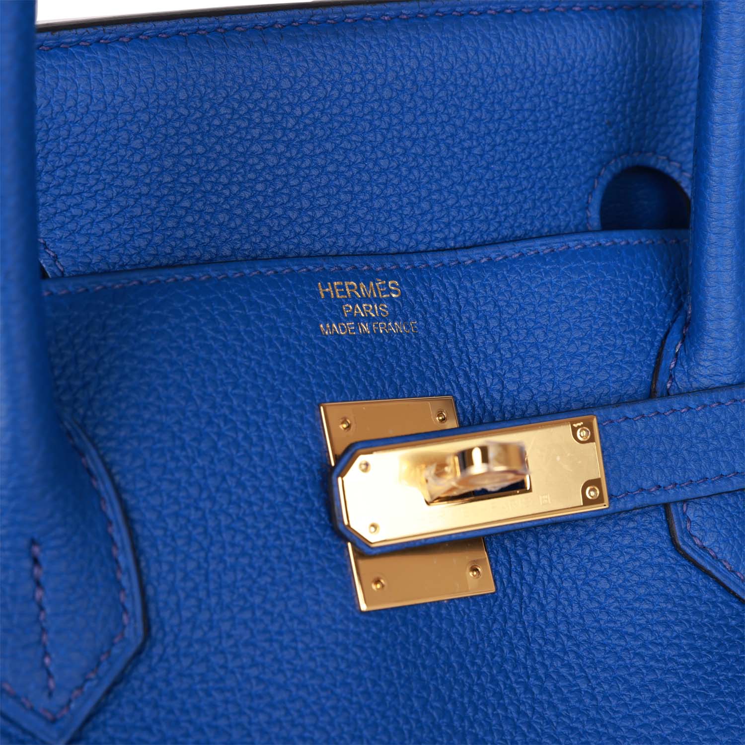HMS Birkin 40 Bleu Royal Togo Gold Hardware