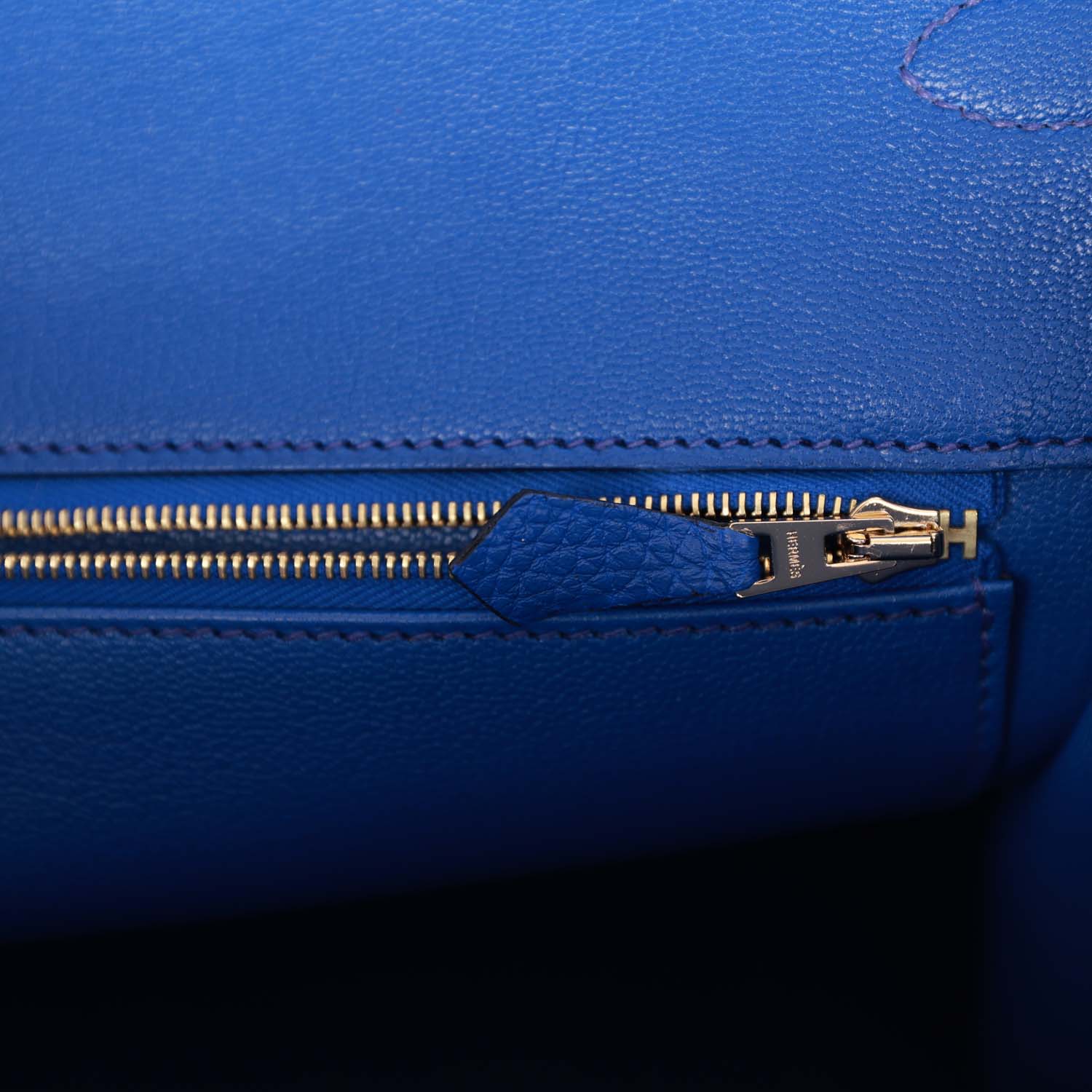 HMS Birkin 40 Bleu Royal Togo Gold Hardware