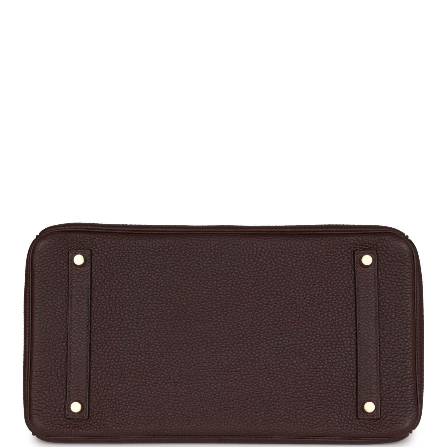 HMS Birkin 35 Rouge Sellier Clemence Gold Hardware