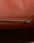 HMS Birkin 35 Miel Shiny Porosus Crocodile Palladium Hardware