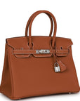 HMS Birkin 30 Gold Togo Palladium Hardware