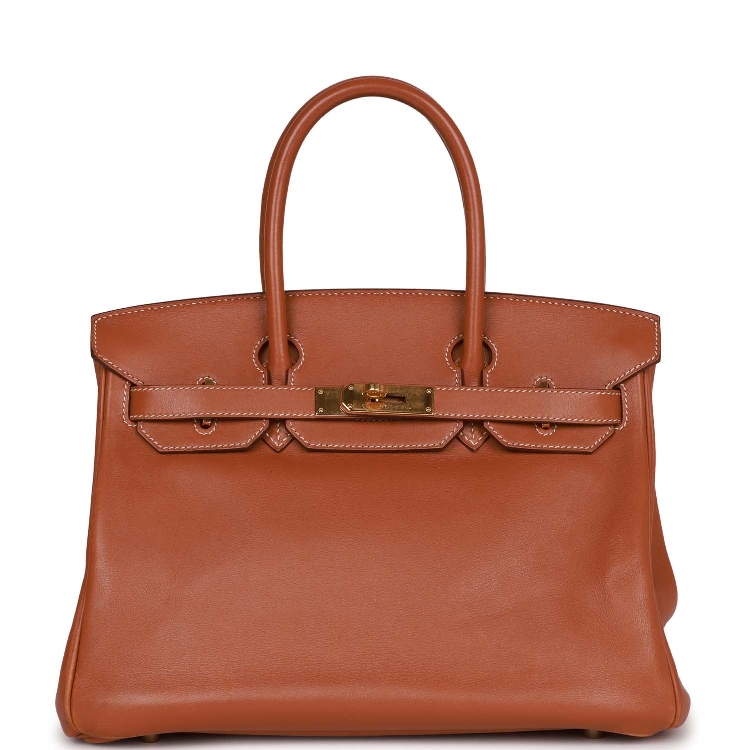 Top Quality HMS Birkin 30 Fauve Swift Gold Hardware