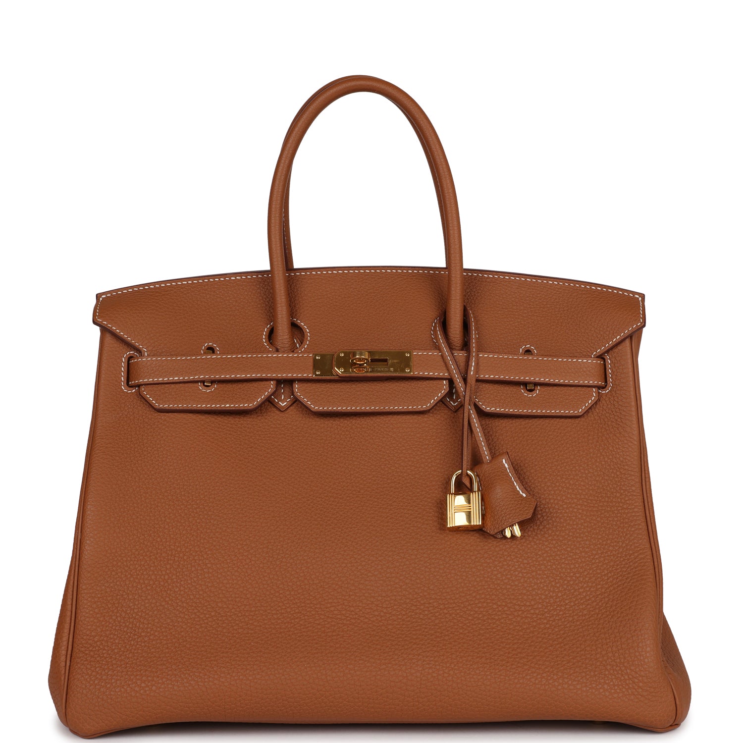 Top Quality HMS Birkin 35 Gold Togo Gold Hardware