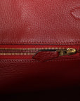 Top Quality HMS Birkin 35 Rouge H Togo Gold Hardware