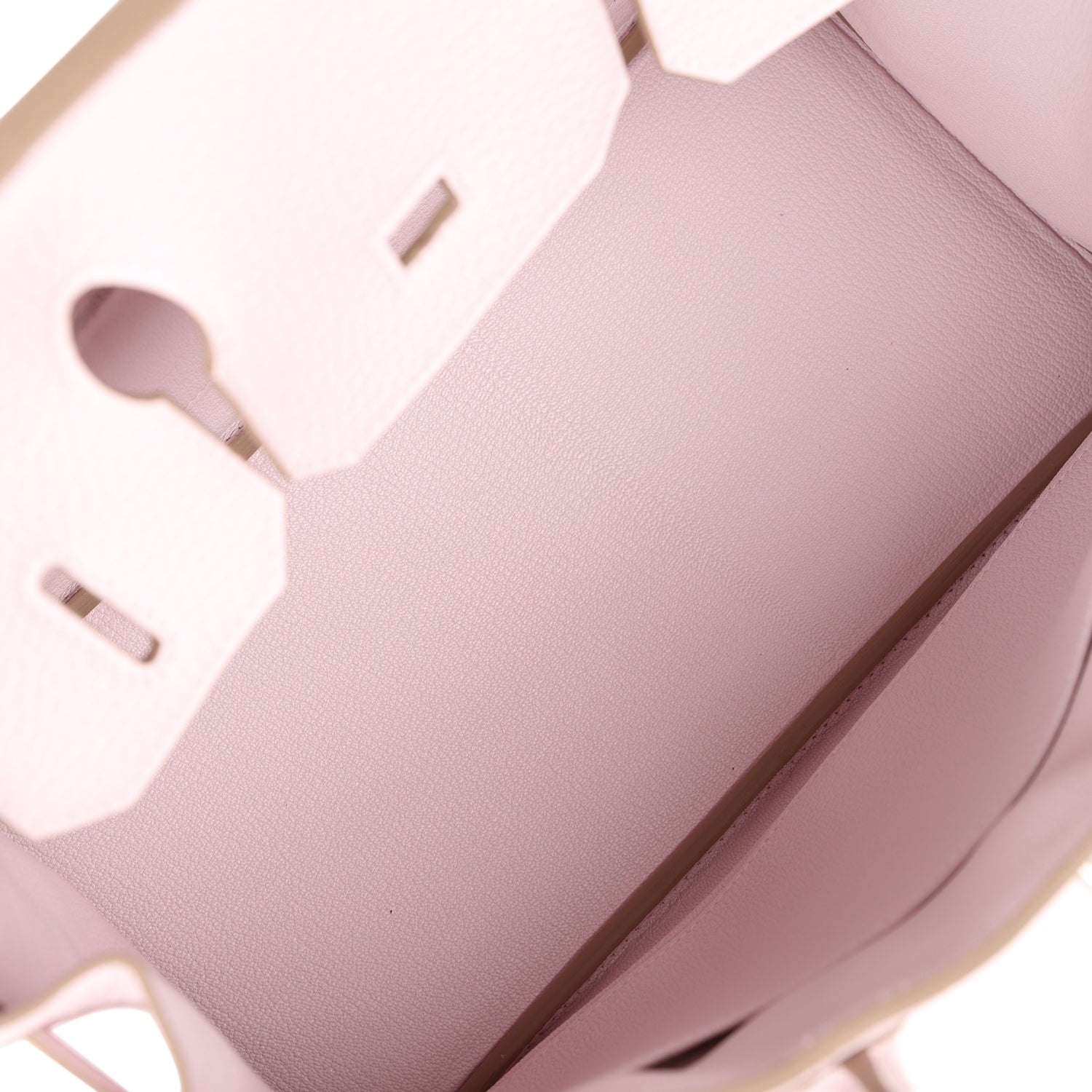 HMS Birkin 30 Mauve Pale Clemence Palladium Hardware