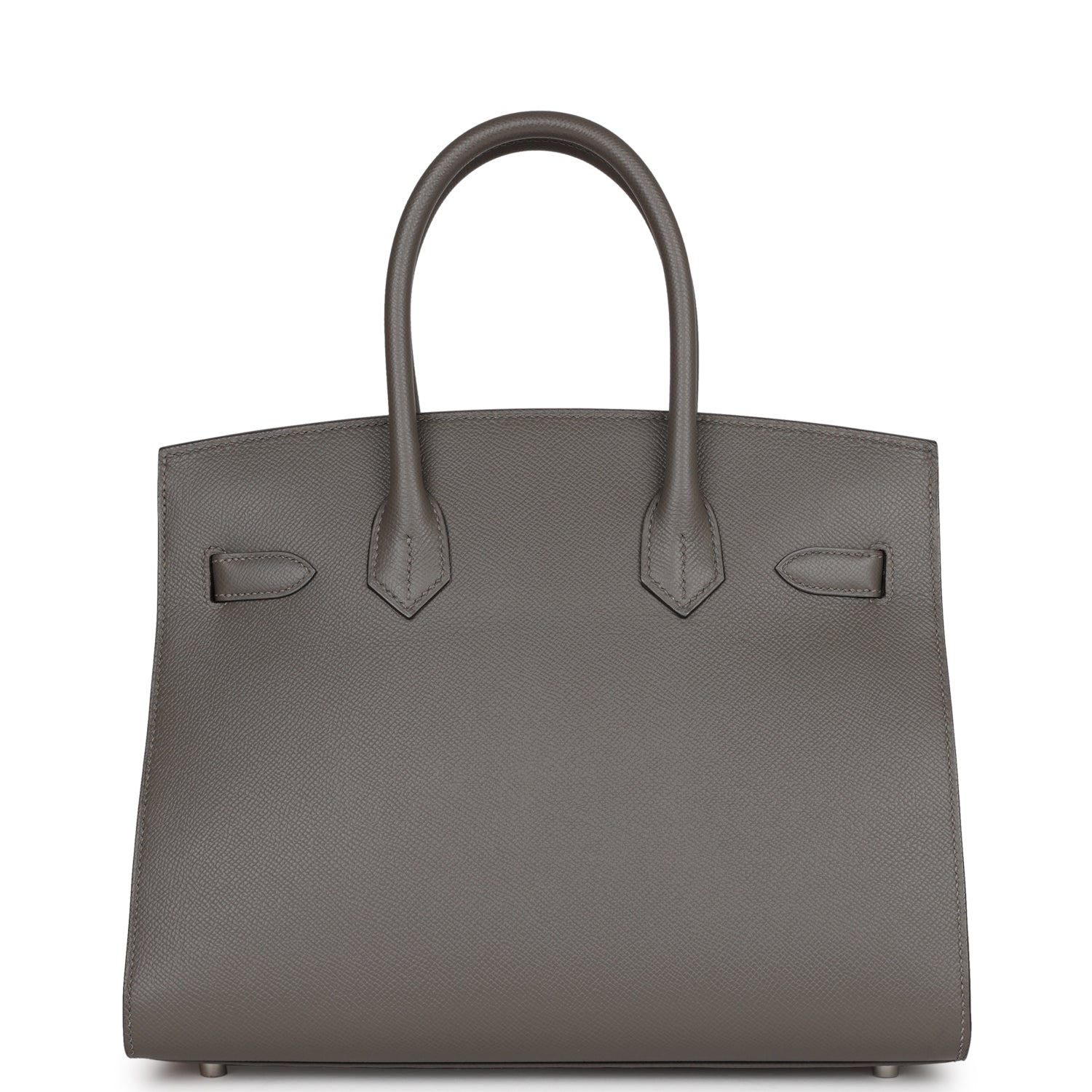 HMS Birkin Sellier 30 Gris Meyer Epsom Palladium Hardware