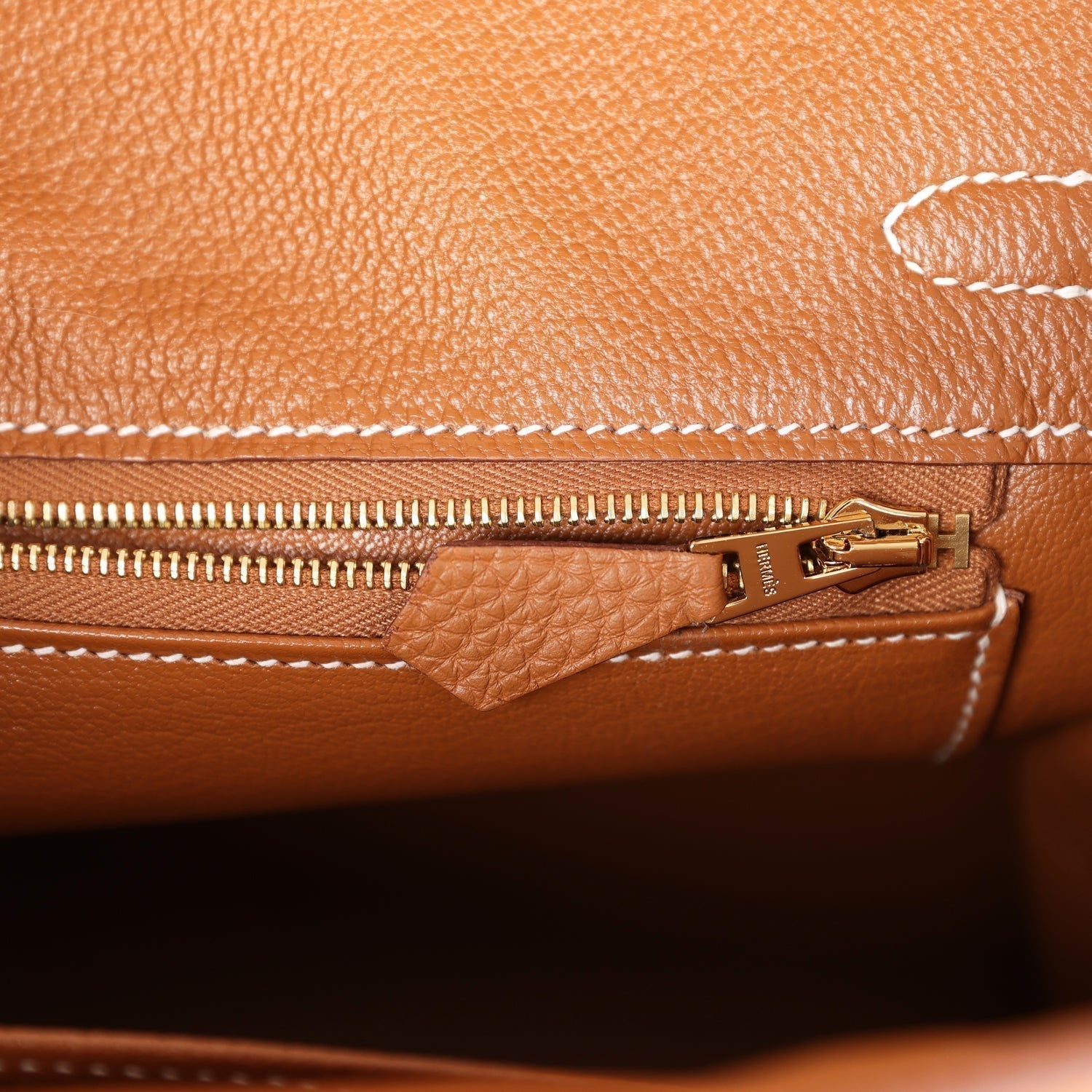 HMS Birkin 25 Gold Togo Gold Hardware