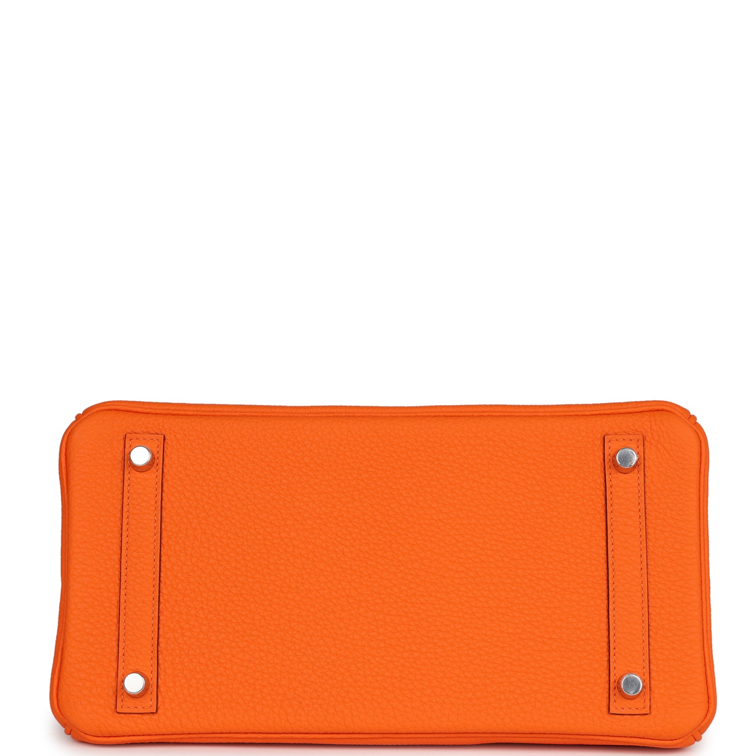 HMS Birkin 30 Orange Minium Togo Palladium Hardware