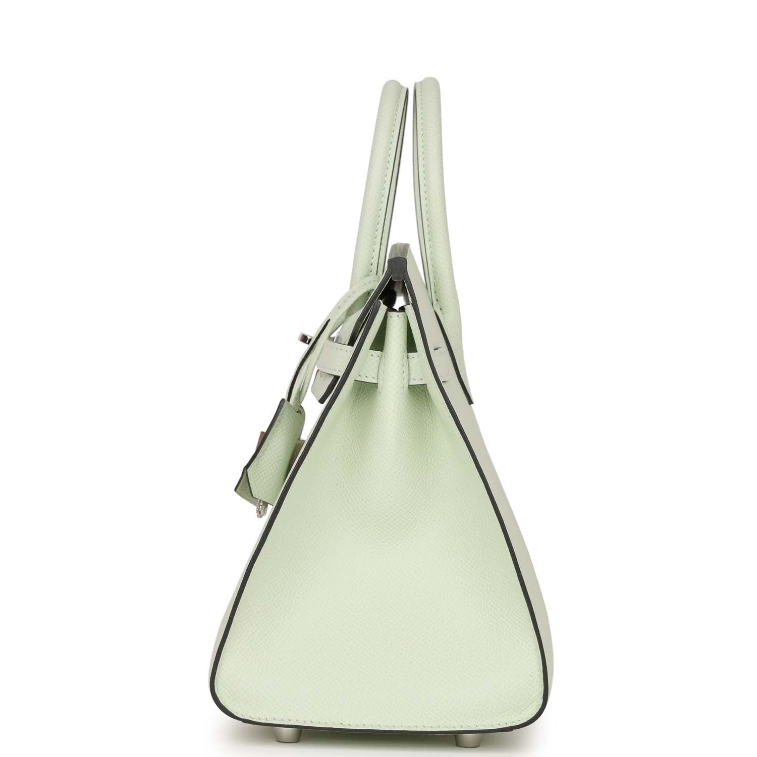 HMS Birkin Sellier 25 Vert Fizz Epsom Palladium Hardware