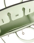 HMS Birkin Sellier 25 Vert Fizz Epsom Palladium Hardware