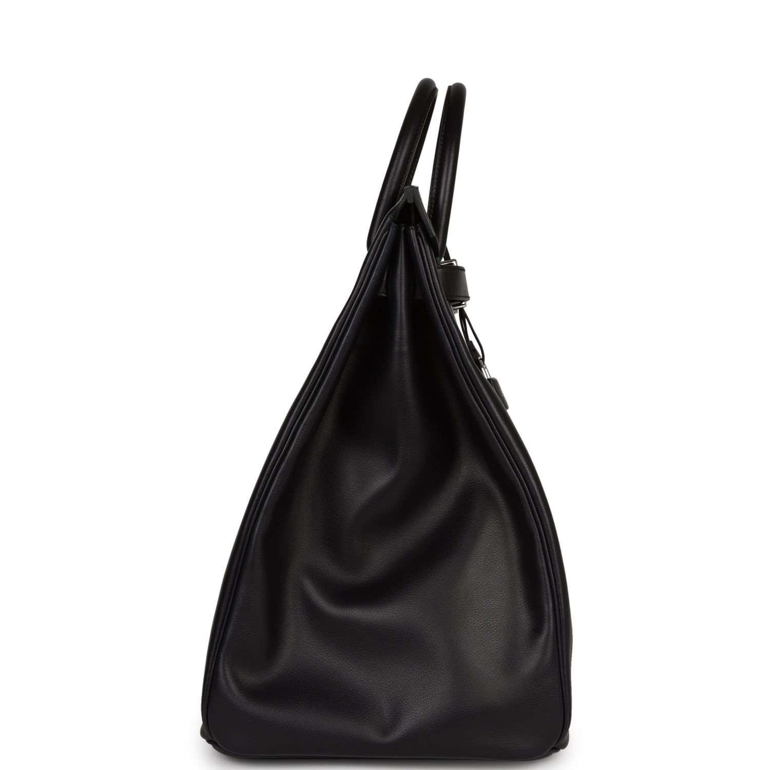 HMS Birkin 40 HAC "Rock" Black Evercolor Palladium Hardware