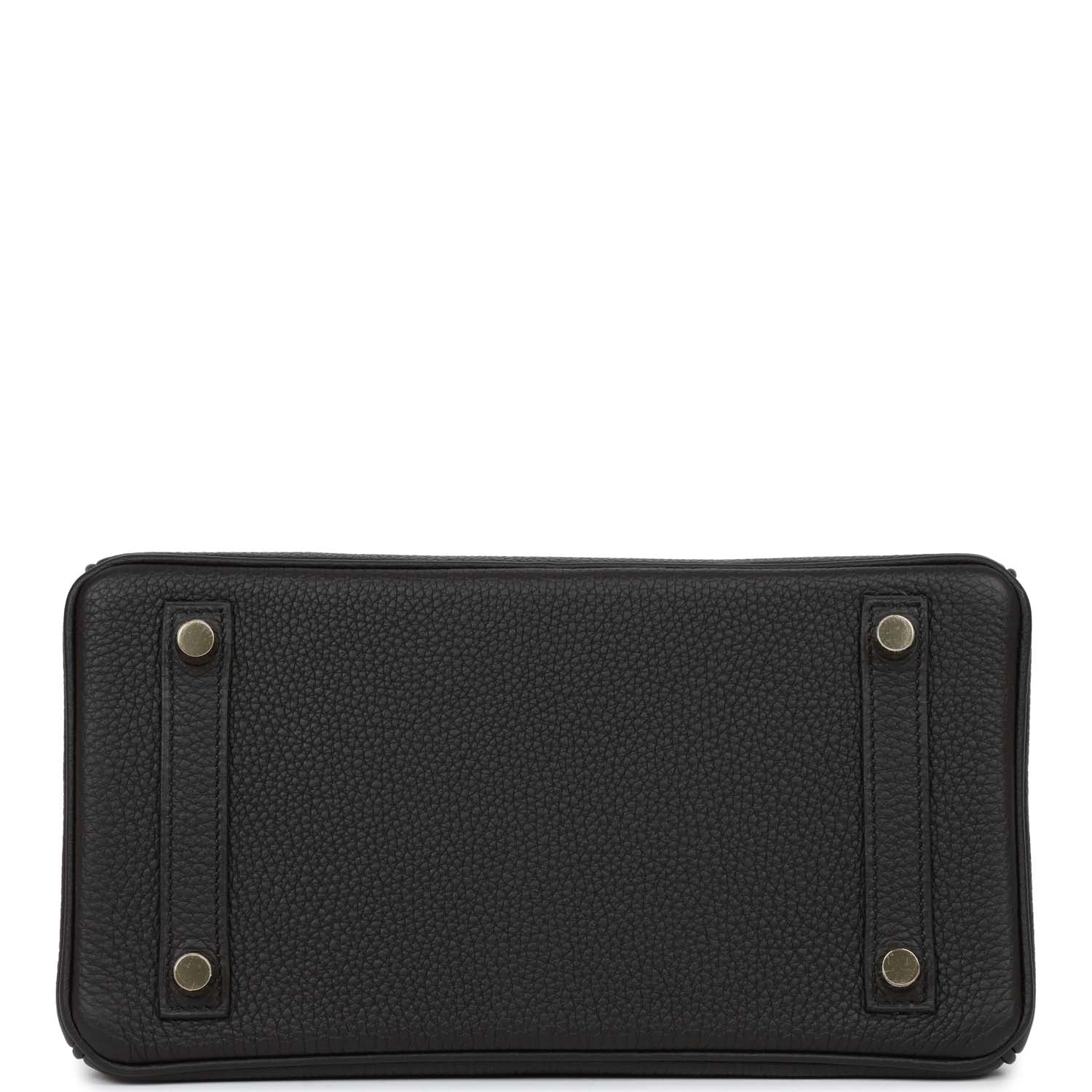 HMS Birkin 25 Black Togo Gold Hardware