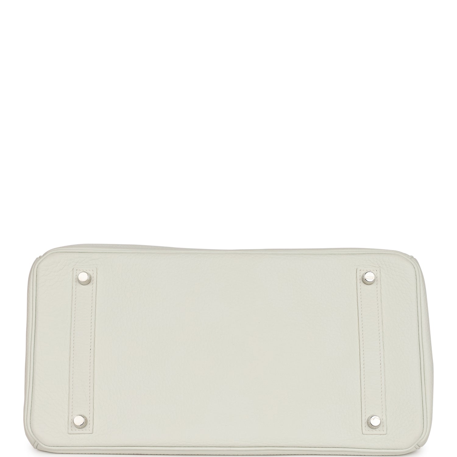 Top Quality HMS Birkin 35 White Togo Palladium Hardware