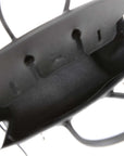 HMS Birkin Sellier 25 Black Epsom Palladium Hardware
