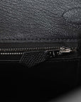 HMS Birkin 30 Black Epsom Palladium Hardware