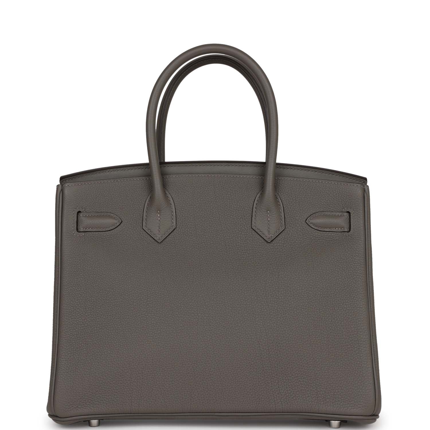 HMS 3 En 1 Birkin 30 Gris Meyer Togo and Swift Palladium Hardware