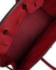 HMS Birkin 30 Rouge Grenat Togo Gold Hardware
