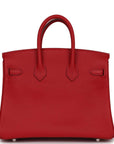 HMS Birkin 25 Rouge Piment Swift Palladium Hardware