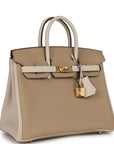 HMS Special Order (HSS) Birkin 25 Trench and Beton Togo Gold Hardware