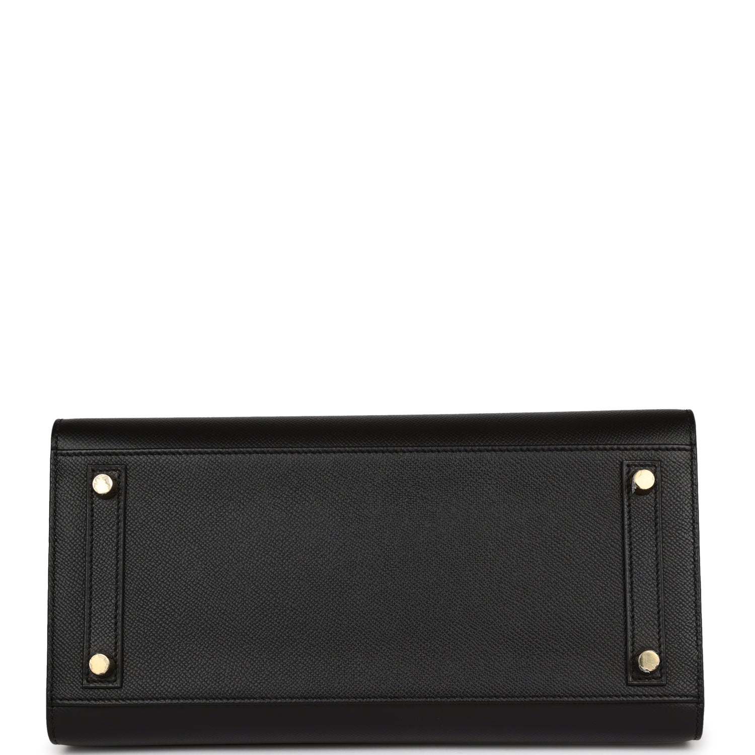 HMS Birkin Sellier 30 Black Epsom Gold Hardware