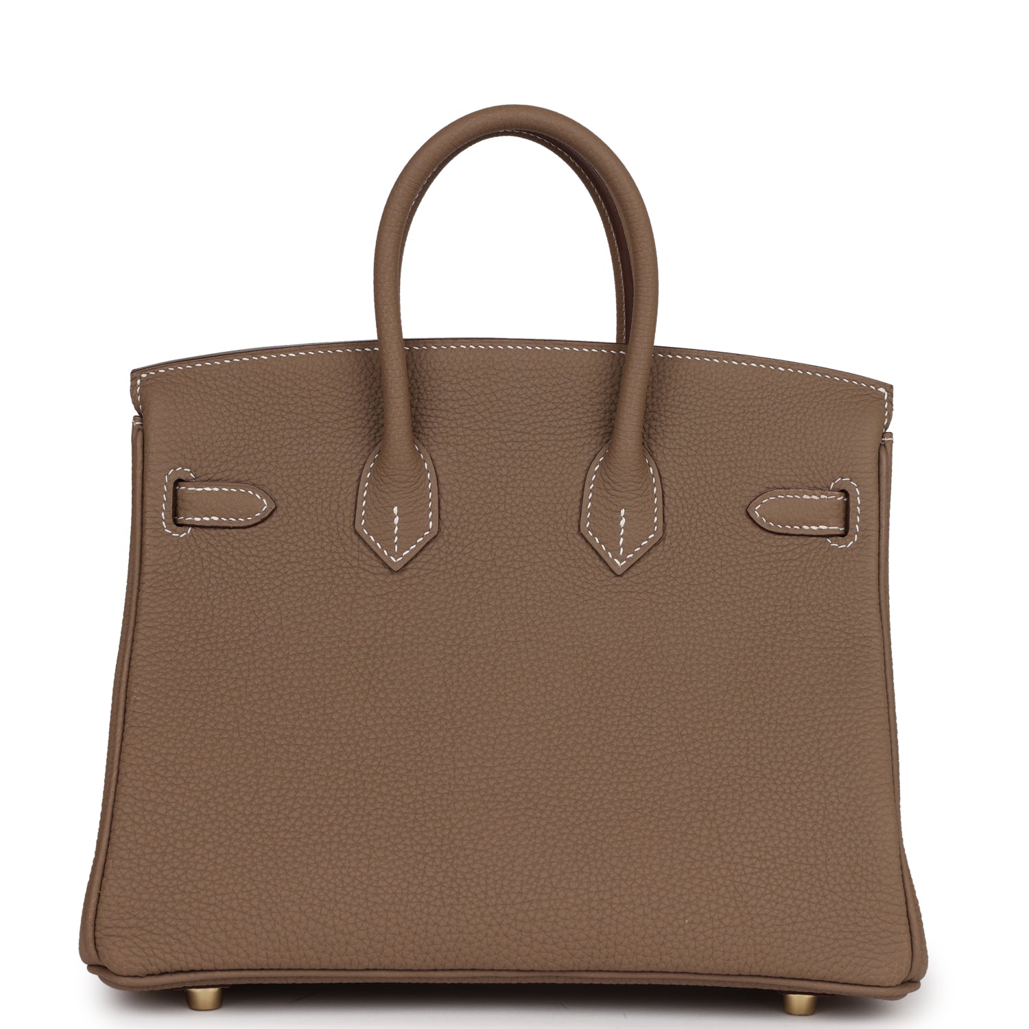 HMS Birkin 25 Etoupe Togo Gold Hardware