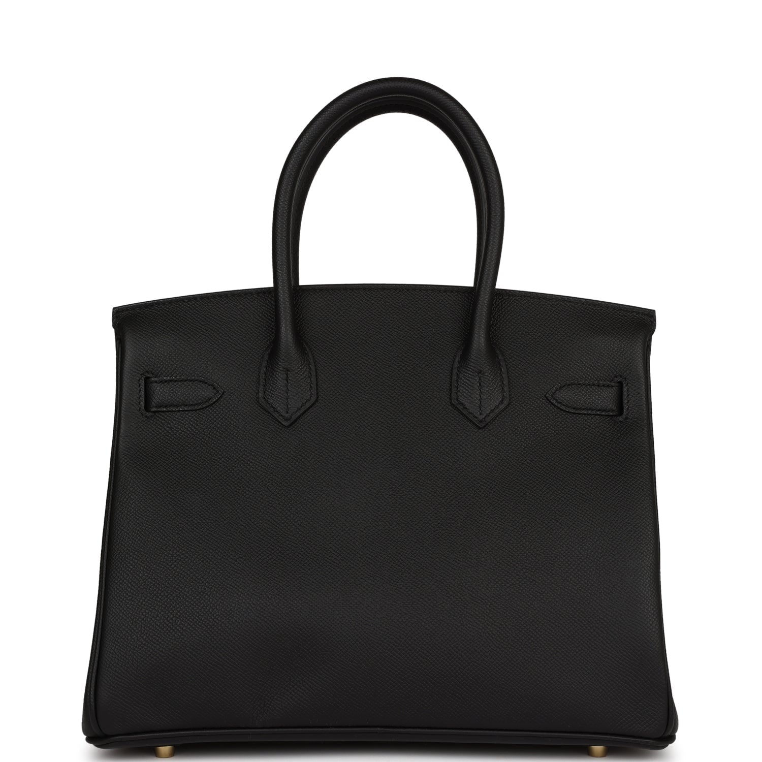 HMS Birkin 30 Black Epsom Gold Hardware