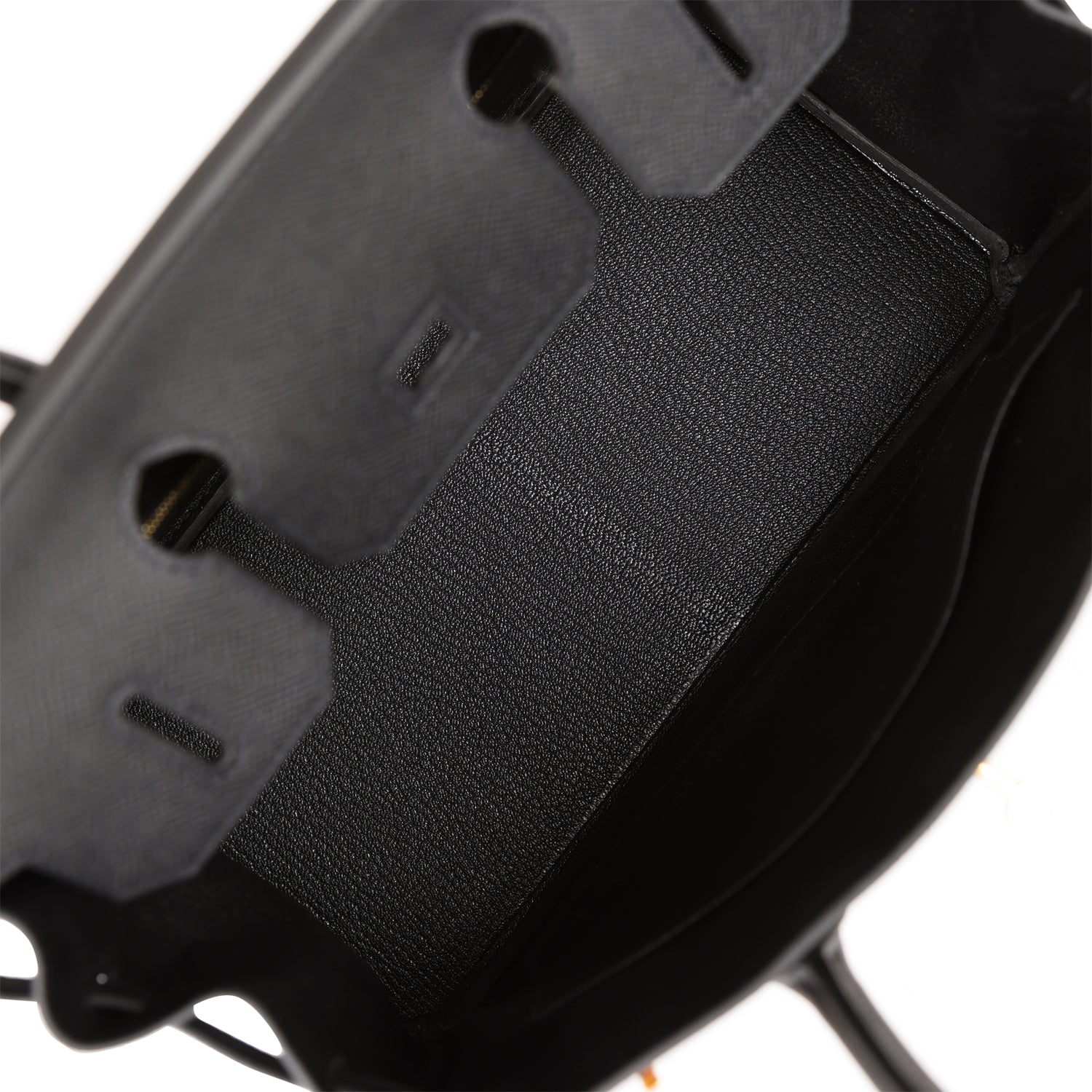 HMS Birkin 30 Black Epsom Gold Hardware