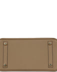 HMS Birkin 25 Beige Marfa Togo Gold Hardware