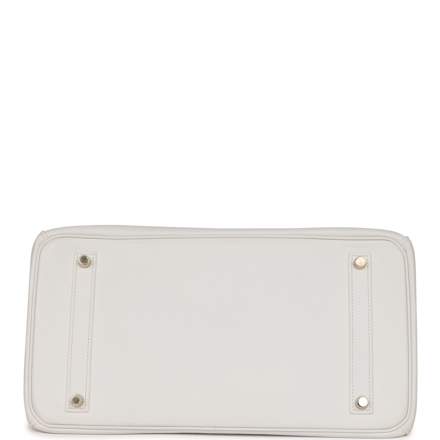 Top Quality HMS Birkin 35 White Epsom Gold Hardware