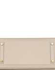 HMS Birkin Sellier 30 Craie Epsom Gold Hardware