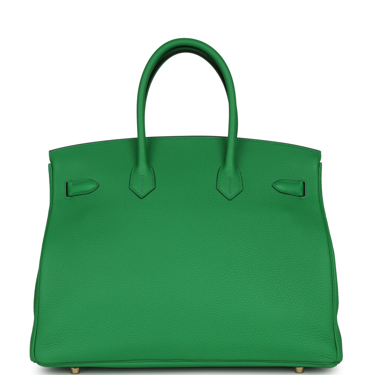 HMS Birkin 35 Bambou Togo Gold Hardware