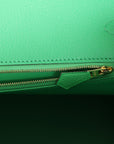 HMS Birkin 35 Bambou Togo Gold Hardware