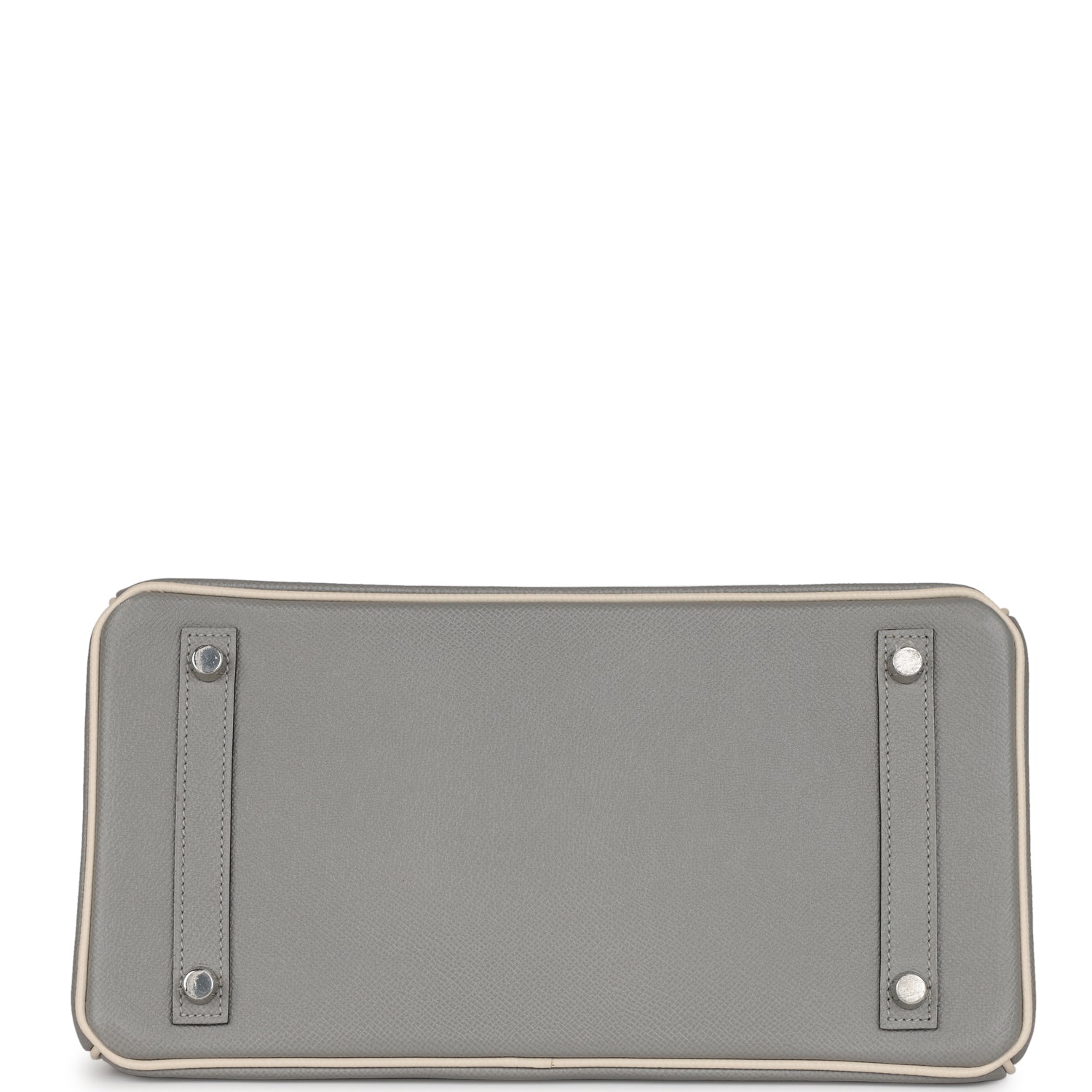 HMS Special Order (HSS) Birkin 30 Gris Mouette and Craie Epsom Brushed Palladium Hardware