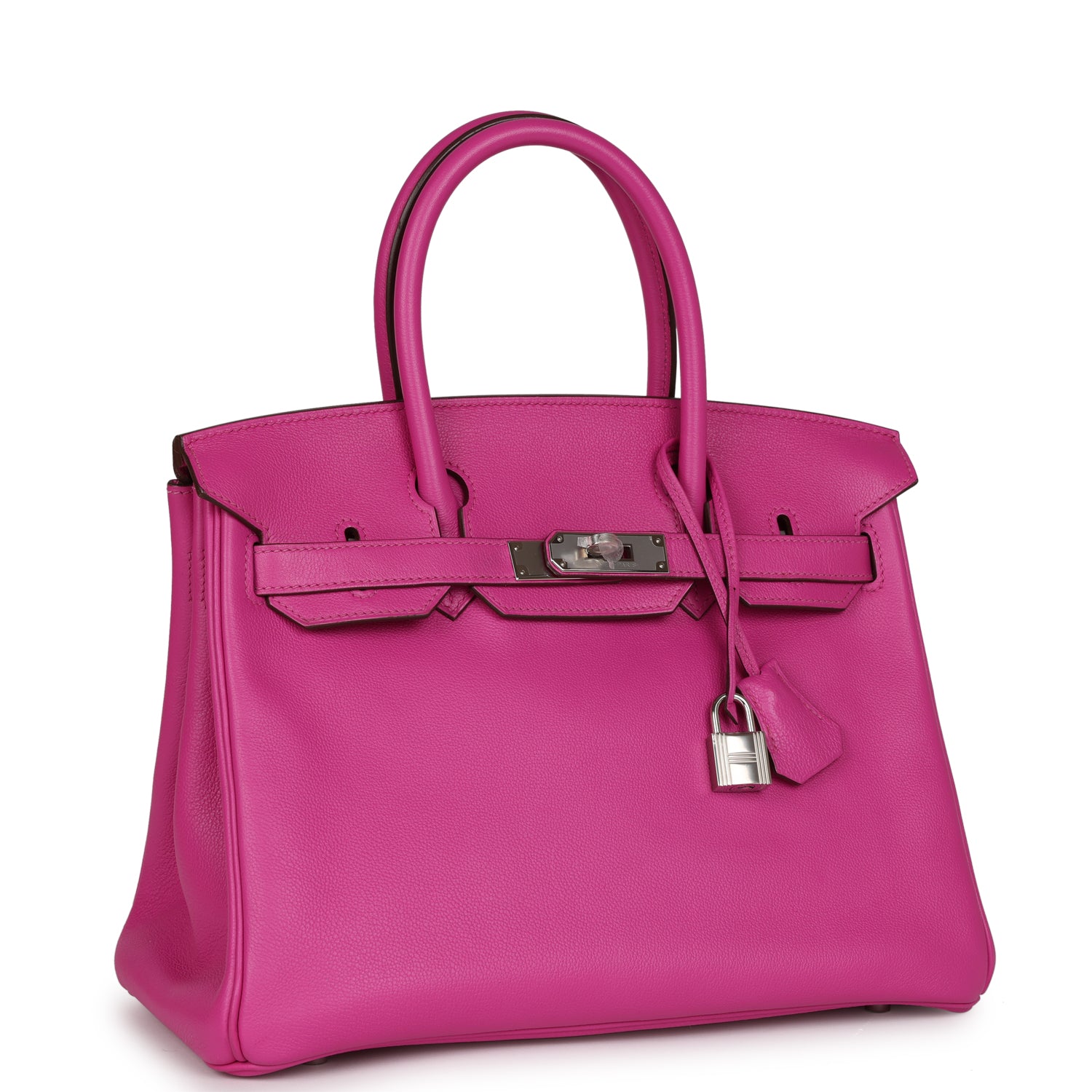 Top Quality HMS Birkin 30 Magnolia Verso Novillo Palladium Hardware