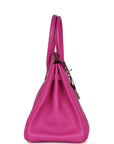 Top Quality HMS Birkin 30 Magnolia Verso Novillo Palladium Hardware