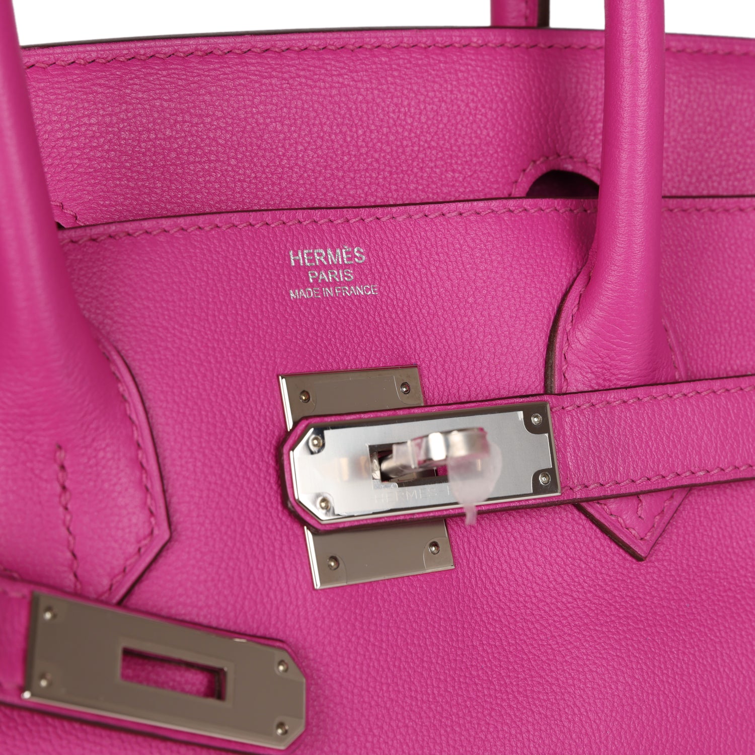 Top Quality HMS Birkin 30 Magnolia Verso Novillo Palladium Hardware