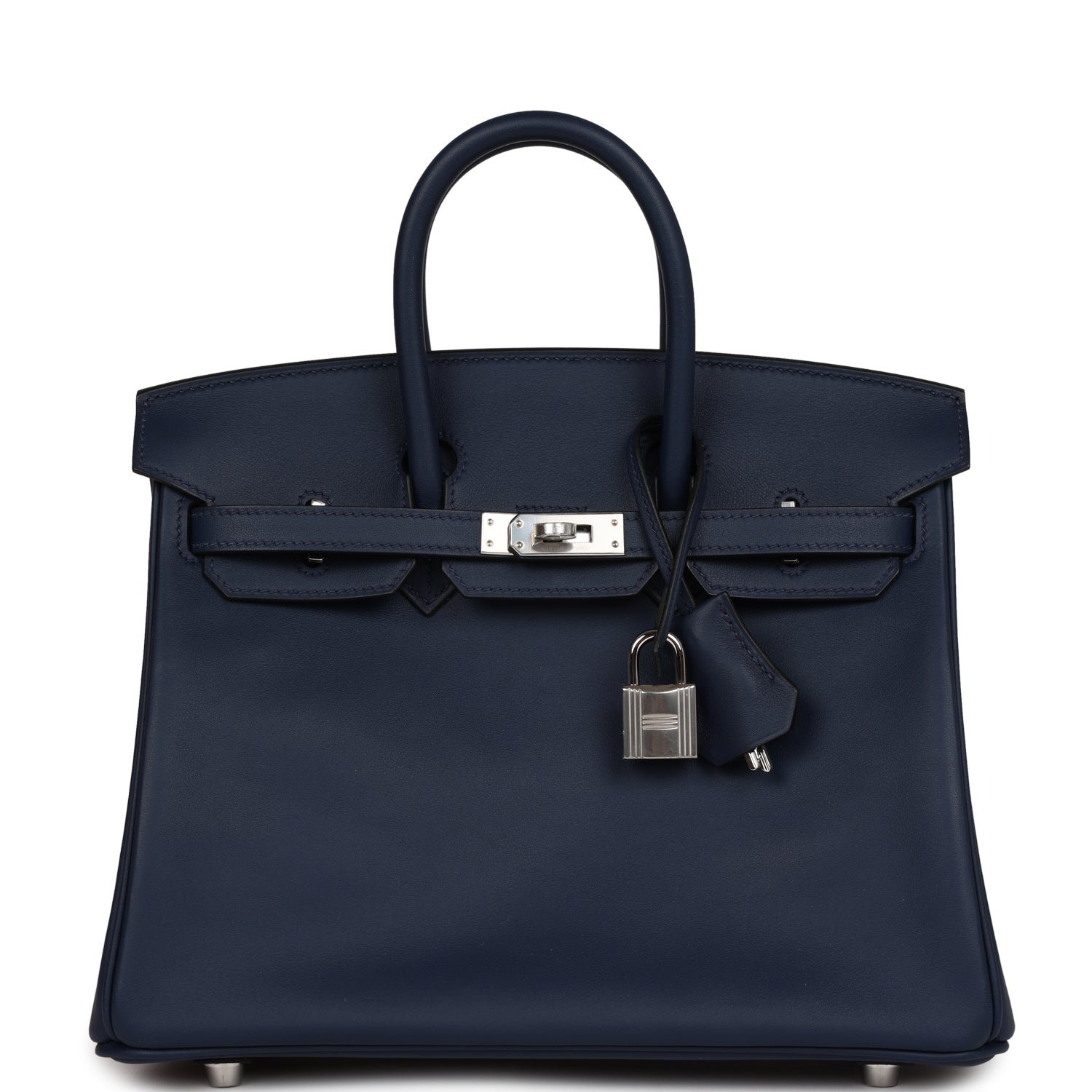 HMS Birkin 25 Bleu Navy Swift Palladium Hardware