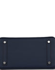 HMS Birkin 25 Bleu Navy Swift Palladium Hardware