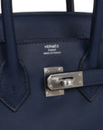 HMS Birkin 25 Bleu Navy Swift Palladium Hardware