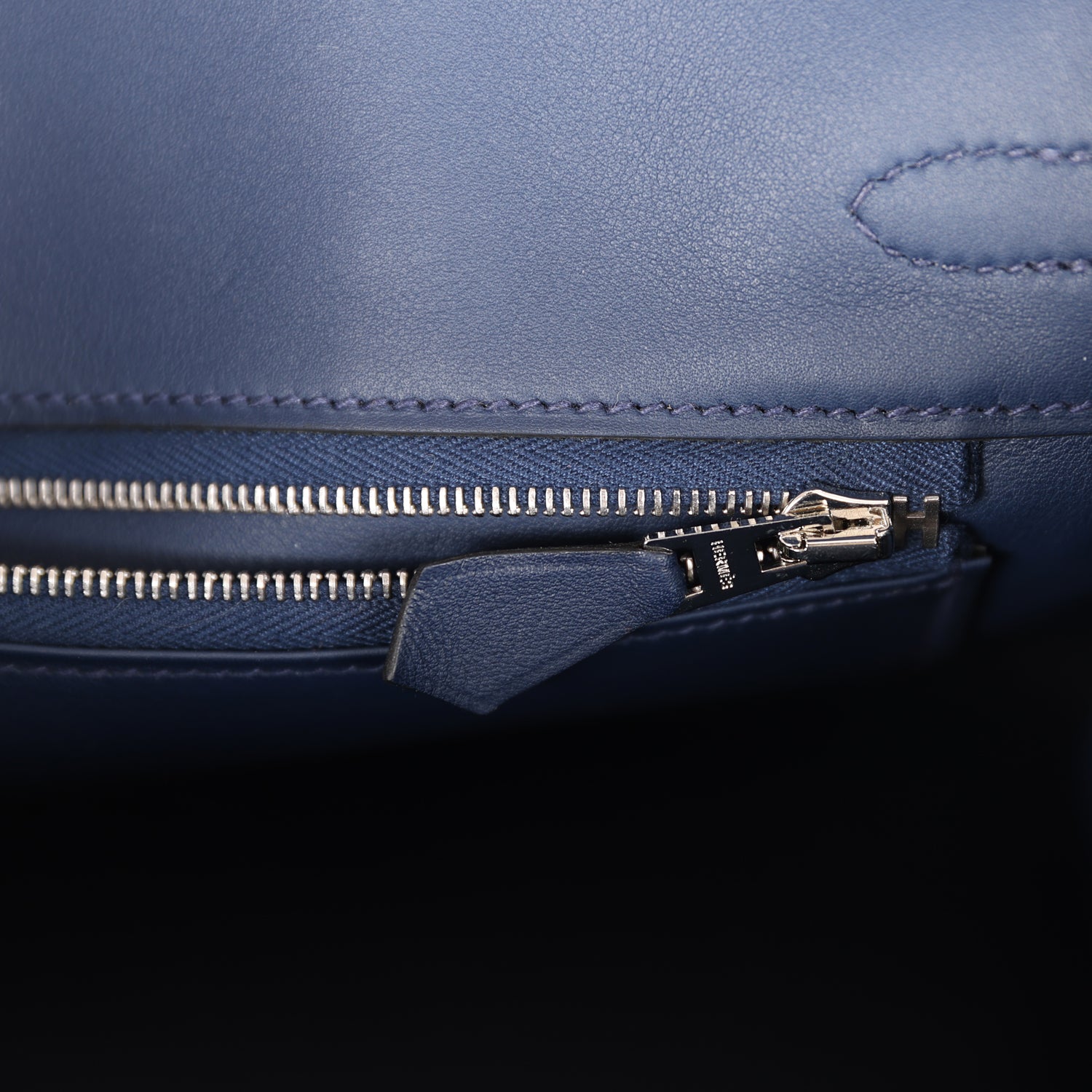 HMS Birkin 25 Bleu Navy Swift Palladium Hardware