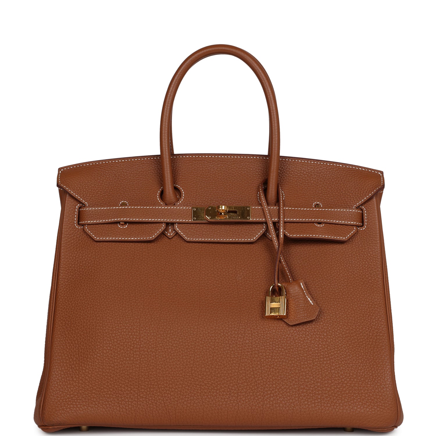 Top Quality HMS Birkin 35 Gold Togo Gold Hardware