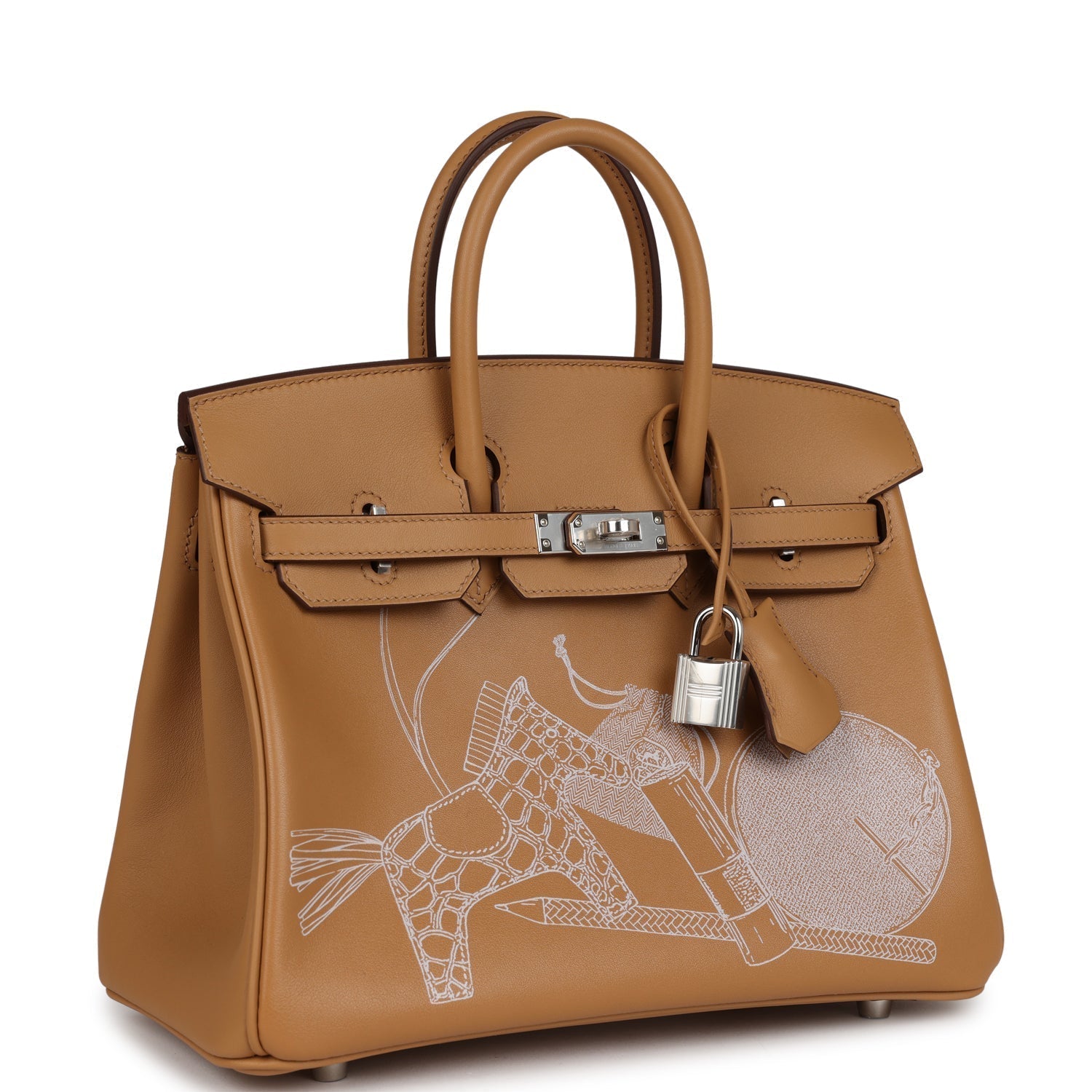 HMS Birkin 25 In &amp; Out Biscuit Swift Palladium Hardware