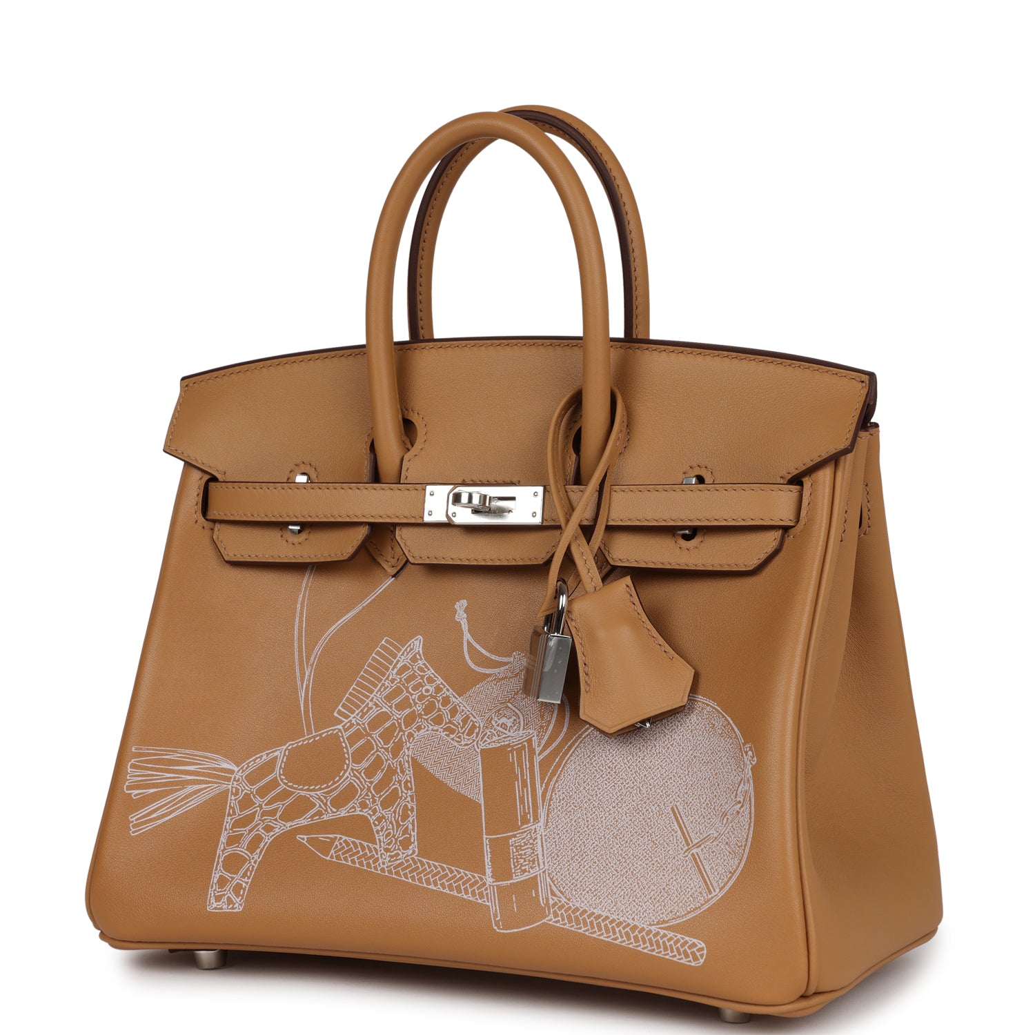 HMS Birkin 25 In &amp; Out Biscuit Swift Palladium Hardware