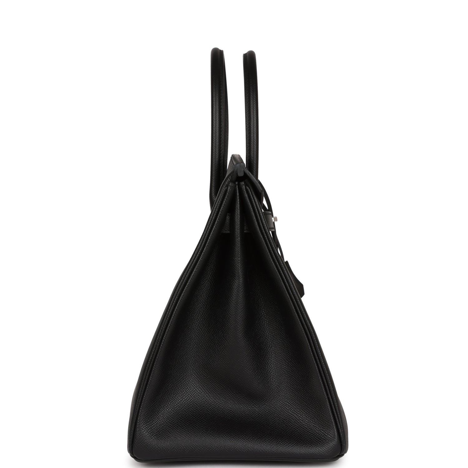 HMS Birkin 35 Black Epsom Palladium Hardware