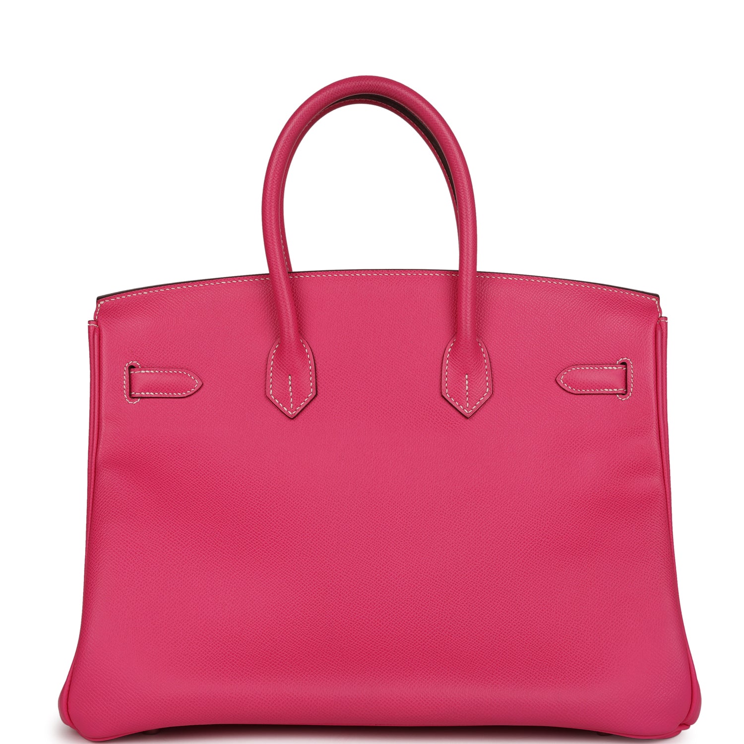 Top Quality HMS Birkin 35 Rose Tyrien Candy Epsom Palladium Hardware