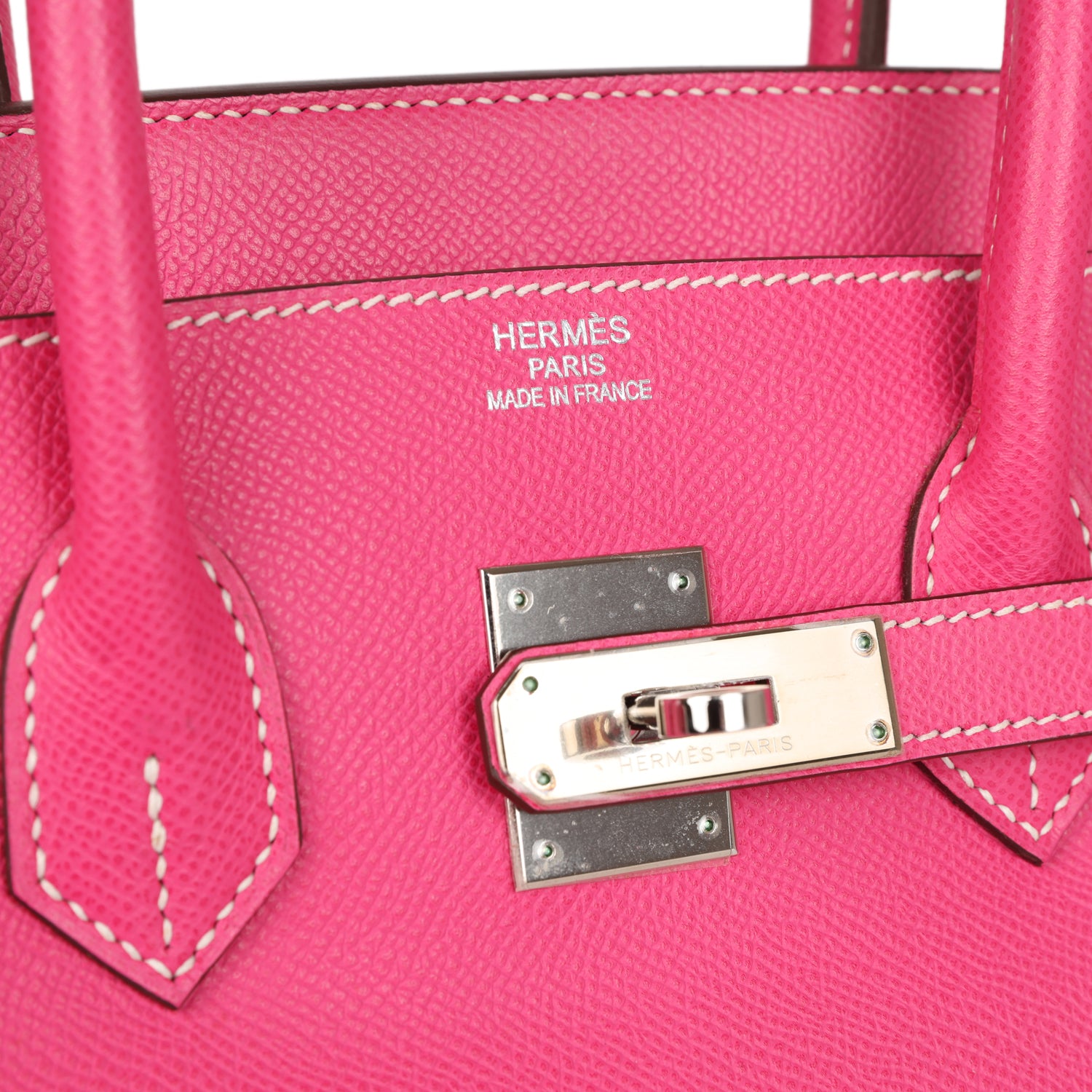 Top Quality HMS Birkin 35 Rose Tyrien Candy Epsom Palladium Hardware