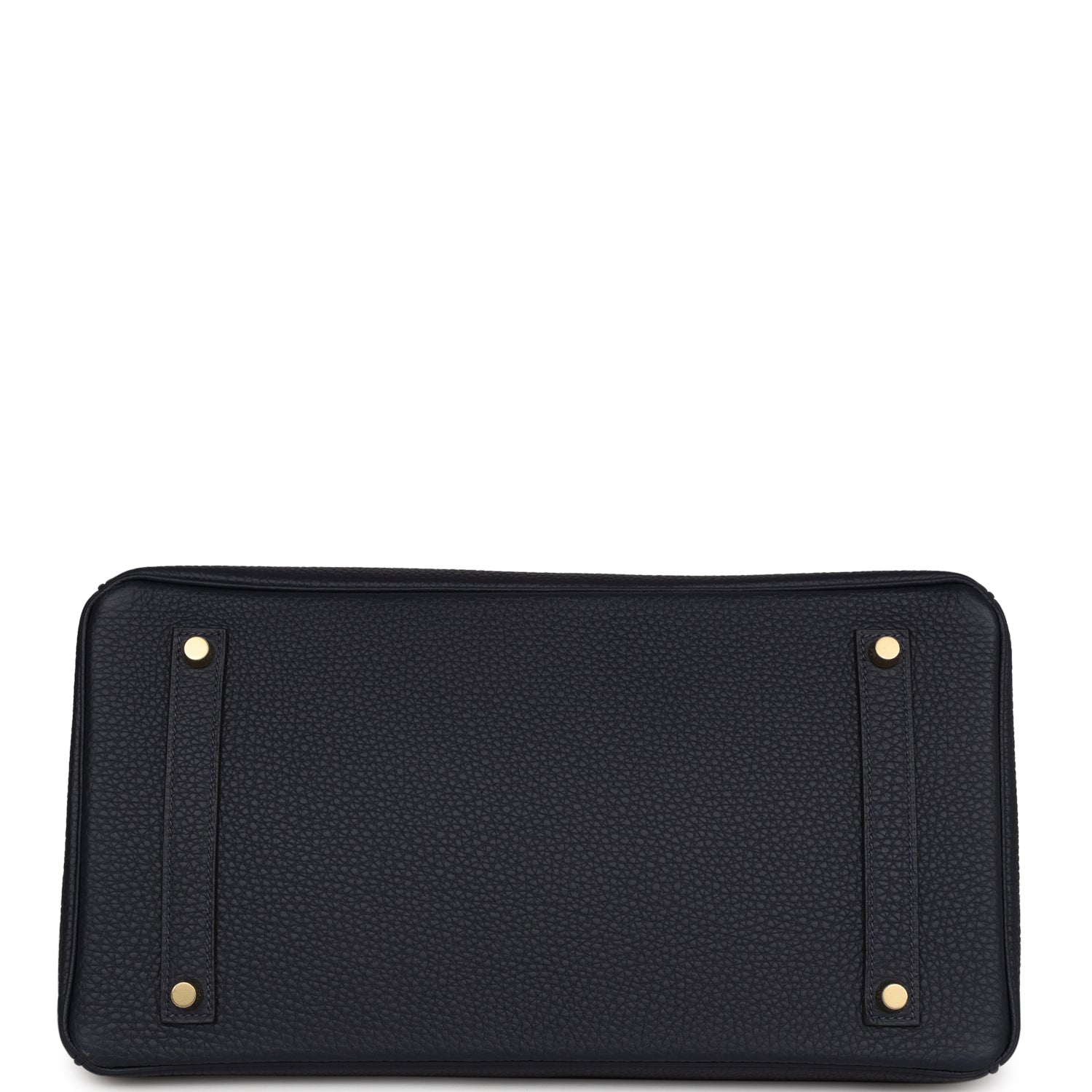 HMS Birkin 35 Bleu Nuit Togo Gold Hardware
