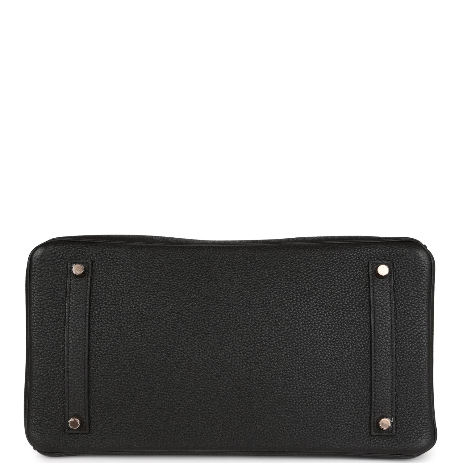 Top Quality HMS Birkin 35 Black Togo Rose Gold Hardware