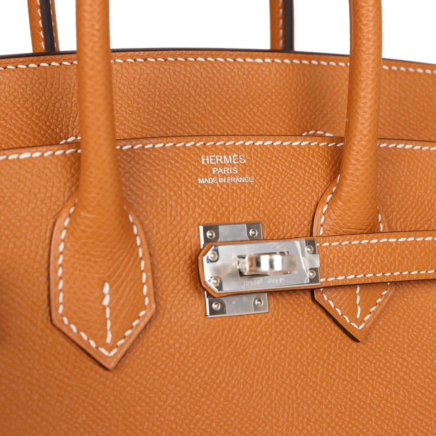 HMS Birkin Sellier 25 Toffee Epsom Palladium Hardware
