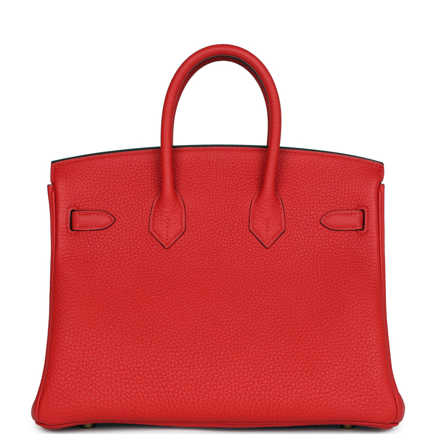 HMS Birkin 25 Rouge de Coeur Togo Gold Hardware